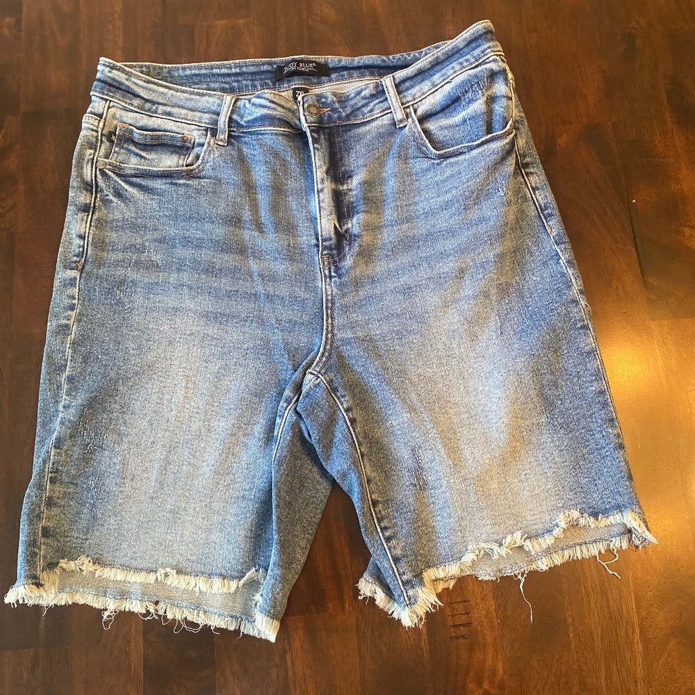 Judy Blue High Rise Bermuda Shorts - Size 2XL